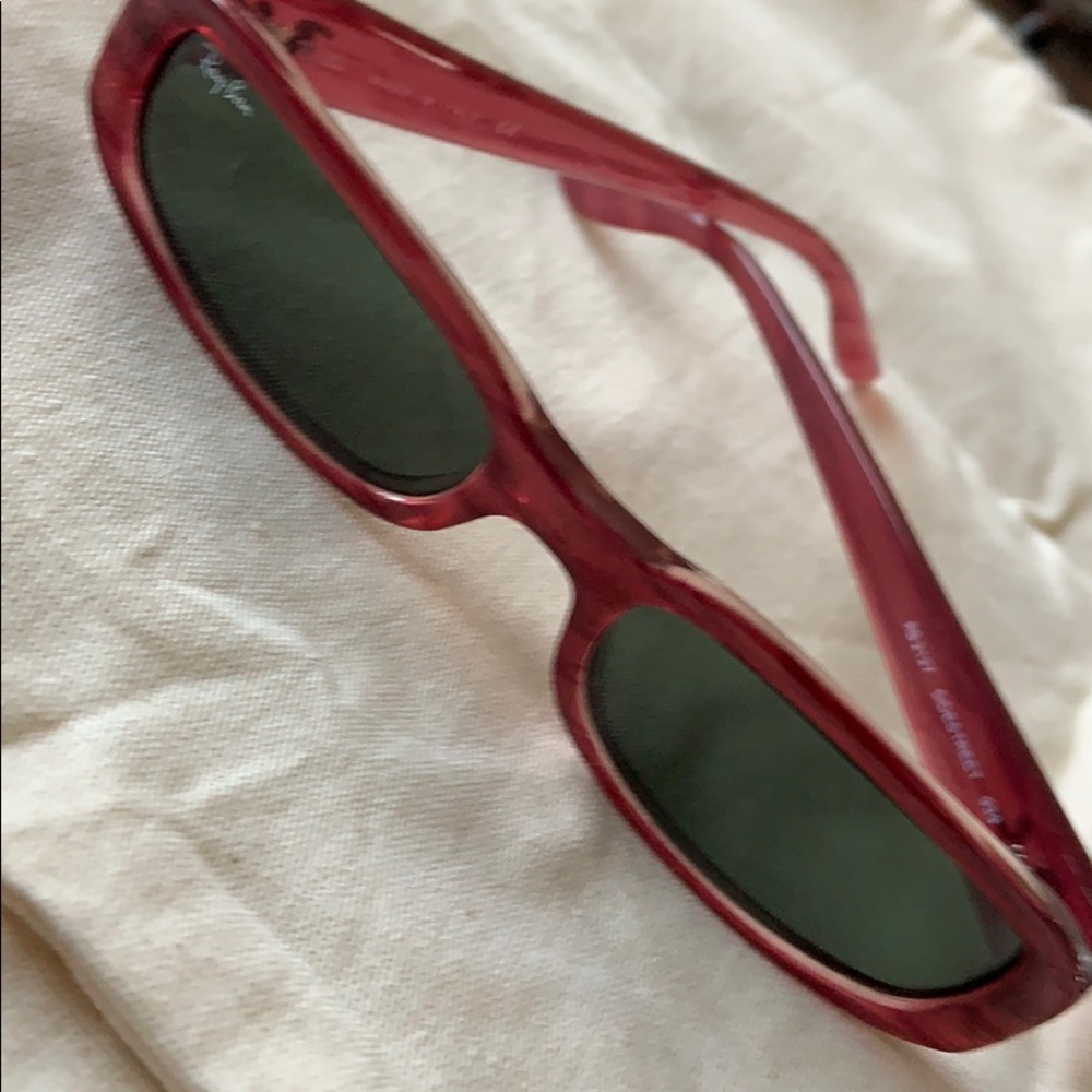 Ray ban sunglasses, burgundy